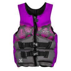 Ronix Prom Queen Capella 2.0 Teen Cga Wake Vest - Púrpura / Rosa